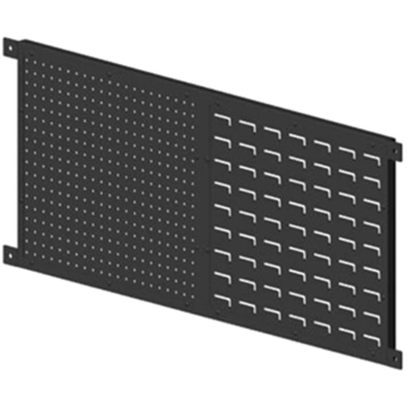 PEG BOARD/BIN PANEL ENCLOSURE, 72"W